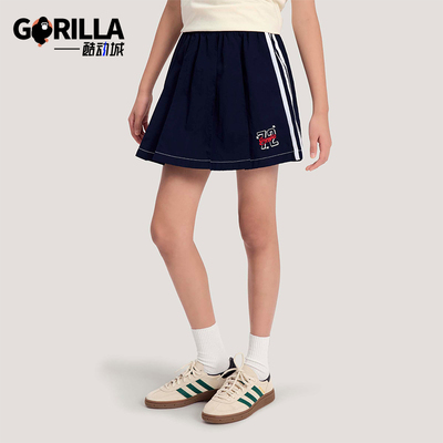 Adidas/阿迪达斯正品三叶草大童宽松经典休闲时尚梭织裙裤KG3324
