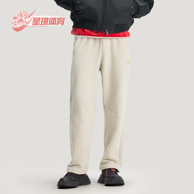 Adidas/阿迪达斯正品NYR FT KN PNT男士系带针织运动直筒裤KE4066