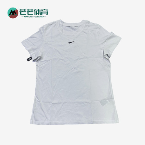 Nike/耐克正品女士时尚品牌logo休闲运动短袖T恤DA1417-100