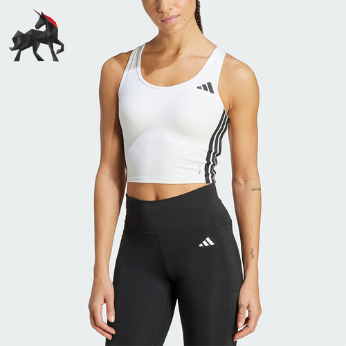 Adidas/阿迪达斯正品2025夏季款女士经典工字背设计内衣KC2471