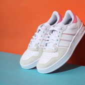阿迪达斯正品 BREAKNET PLUS Adidas 女子网球文化鞋 GZ8068