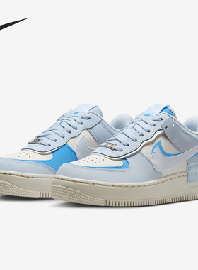 Nike/耐克正品Air Force1女士空一号厚底板鞋DZ1847-400