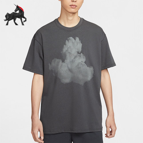 Nike/耐克正品Sportswear男士刺绣休闲经典厚实短袖HJ0779-060
