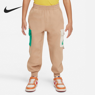 新款 2023秋季 耐克正品 200 长裤 HF2587 小童束脚运动工装 Nike