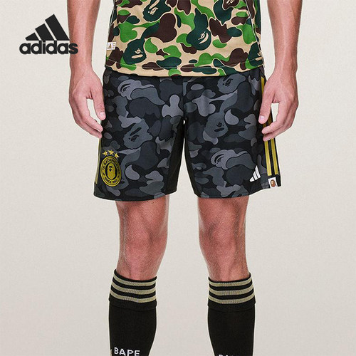 Adidas/阿迪达斯正品BAPE FB SHORTS男女休闲运动透气短裤KB2204