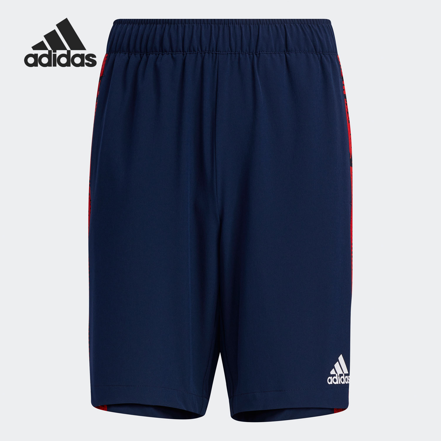 Adidas/阿迪达斯正品当季新款训练跑步裤大小童运动短裤 GP0811