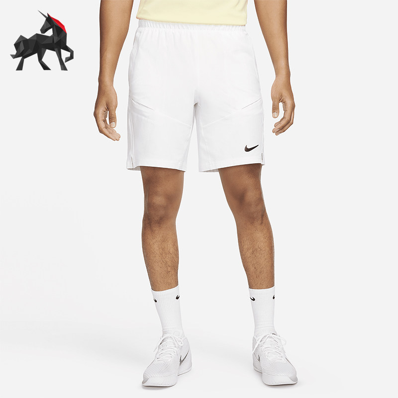 Nike/耐克正品Court Advantage男士运动网球训练短裤FD5330-100