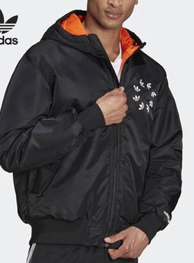 Adidas/阿迪达斯官方正品三叶草当季男子运动保暖夹克外套H13560