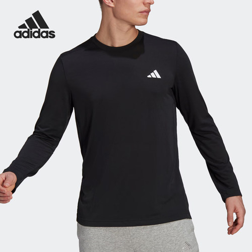 阿迪达斯男子运动长袖T恤