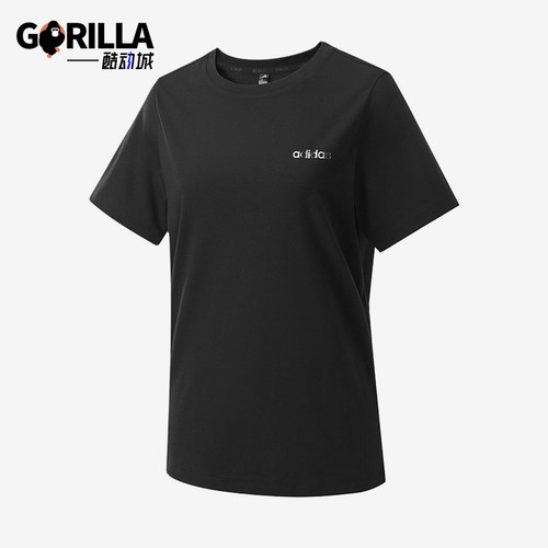 Adidas/阿迪达斯正品简约圆领套头T恤女休闲经典舒适短袖KQ5380
