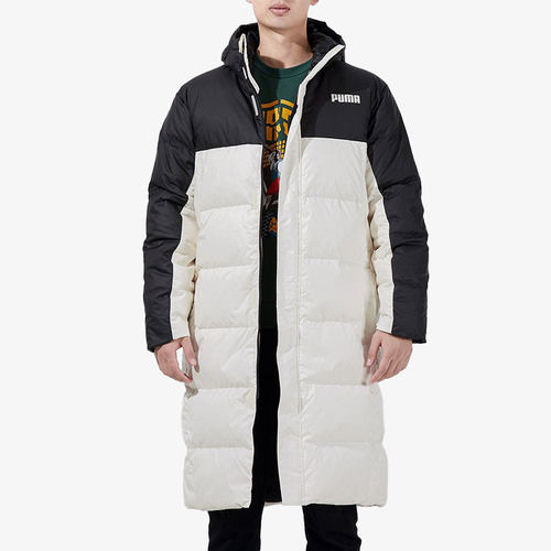 Puma/彪马官方正品当季新款男子保暖连帽长款羽绒服846321-73 - 封面