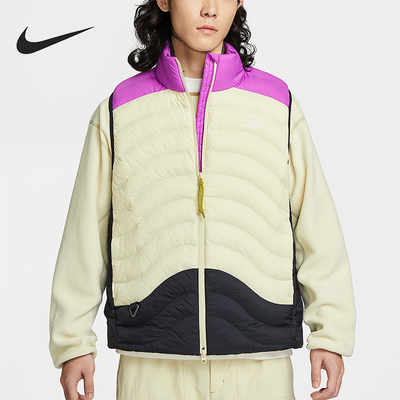 Nike/耐克正品2025秋季款男士休闲保暖立领拼接马甲HV0606-551