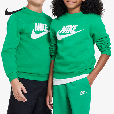 耐克儿童运动休闲圆领卫衣