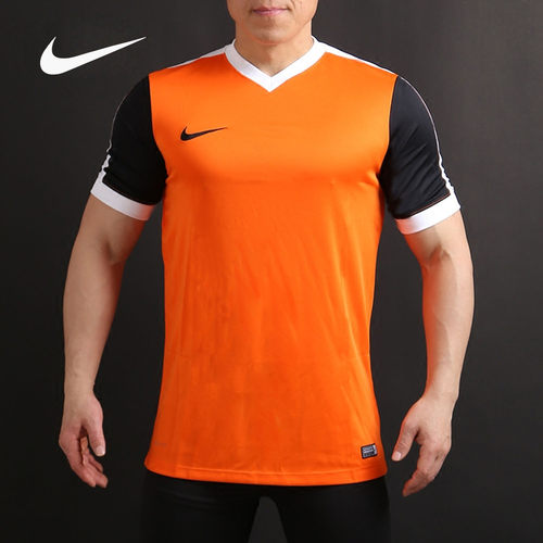 耐克正品v领排汗训练服短袖t恤