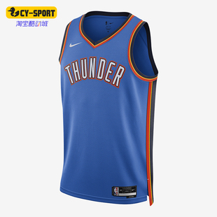 Nike/耐克正品Oklahoma Swingman男士透气无袖T恤DN2147-403