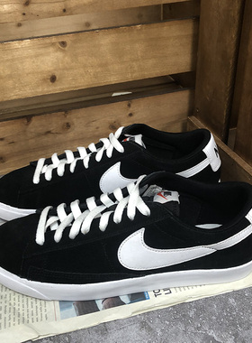Nike/耐克正品 BLAZER LOW PRM VNDG SUEDE 男女休闲滑板鞋538402