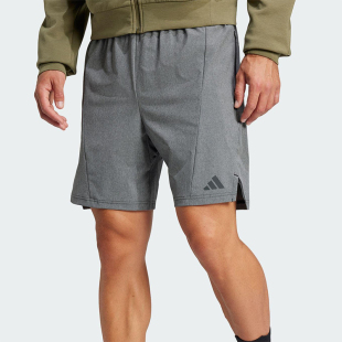 Adidas/阿迪达斯正品AEROREADY男士健身经典训练运动短裤JE5679