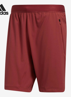 Adidas/阿迪达斯正品26夏男子排汗透气训练运动短裤五分裤 GC8199