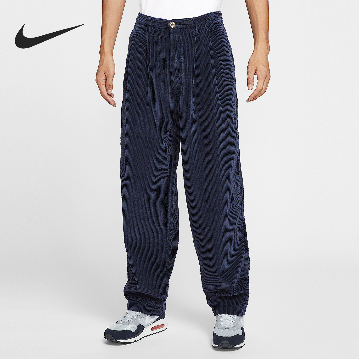 Nike/耐克正品Life Library男士宽松日常复古长裤HV1325-451