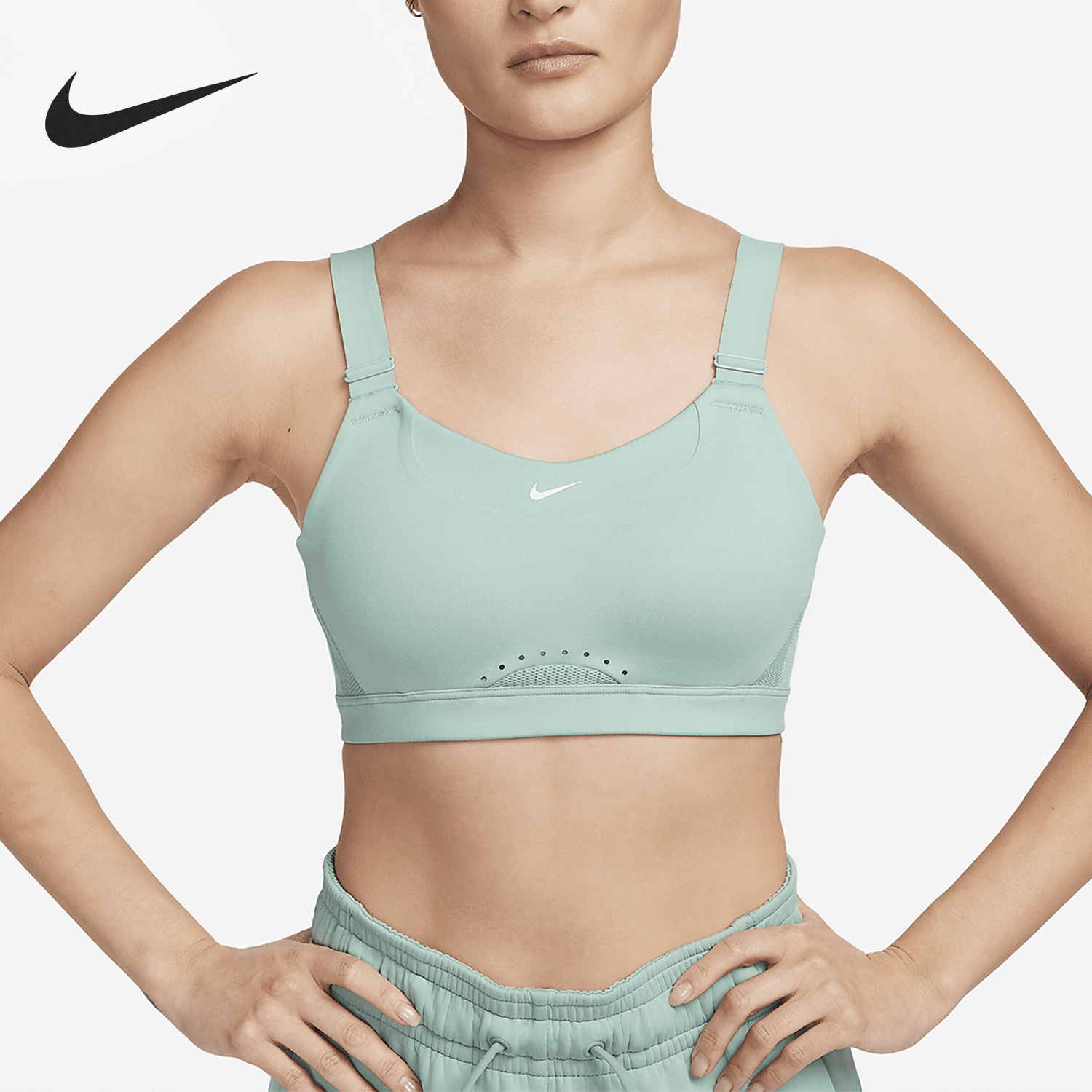 Nike/耐克官方正品新款女子透气运动高强度支撑休闲内衣DD0431 运动服/休闲服装 运动文胸 原图主图