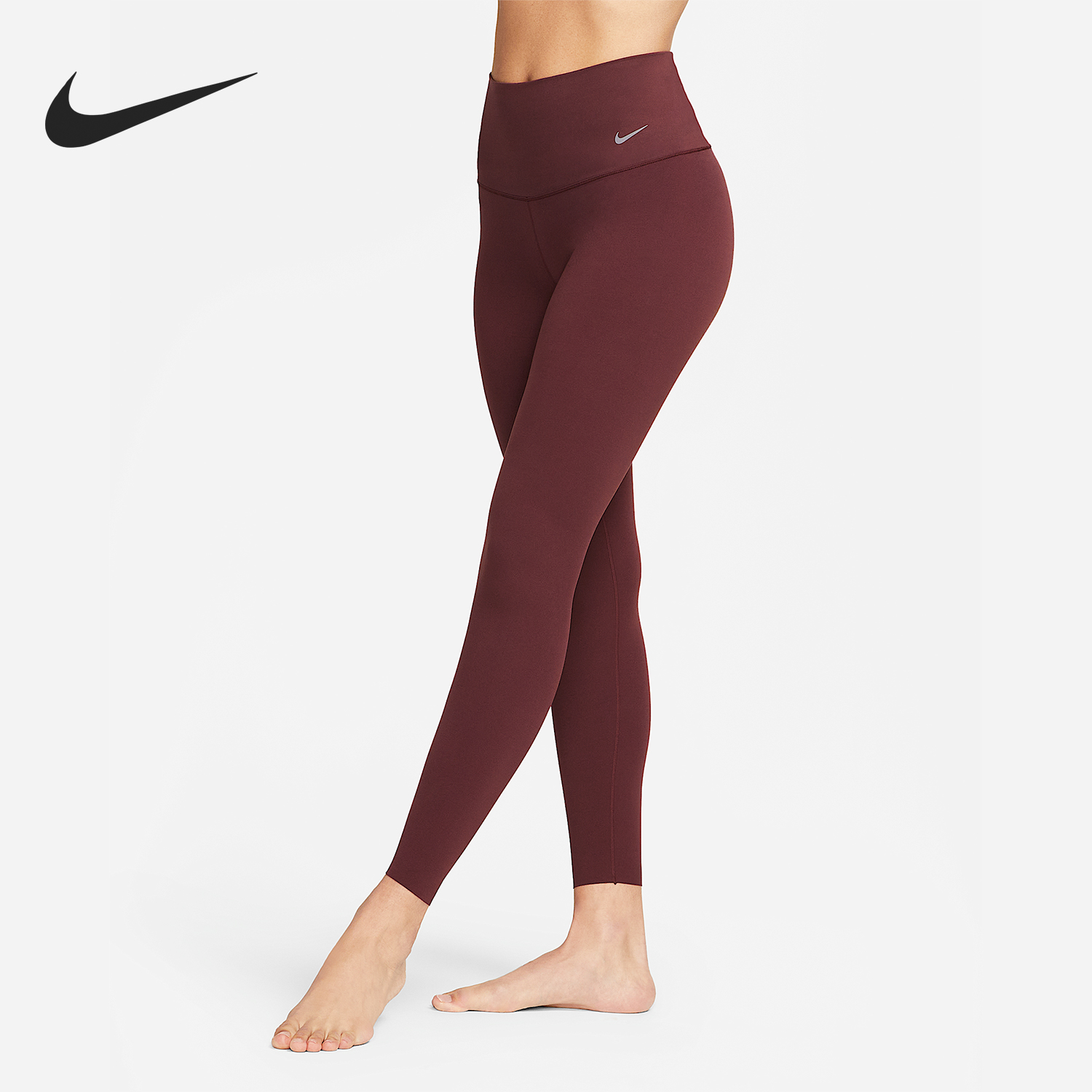 耐克女士高腰瑜伽骑行散步紧身裤