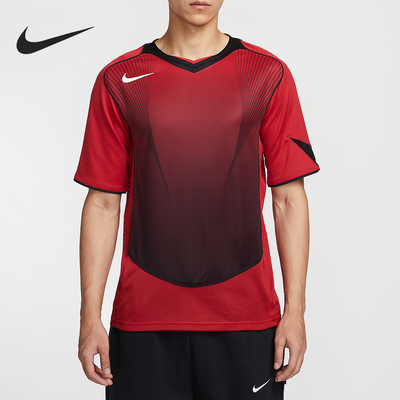 耐克男士透气足球运动训练短袖