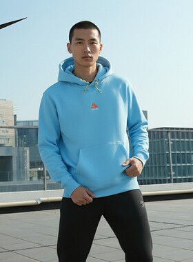 Nike/耐克正品当季新款男士宽松加绒保暖连帽卫衣DH3088-407