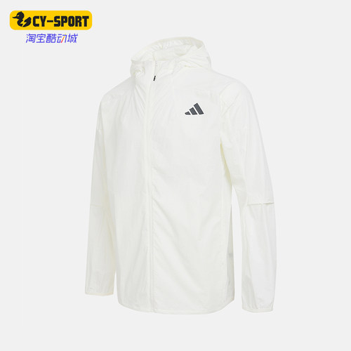 Adidas/阿迪达斯正品春秋款男士运动印花经典拉链连帽外套KB5159