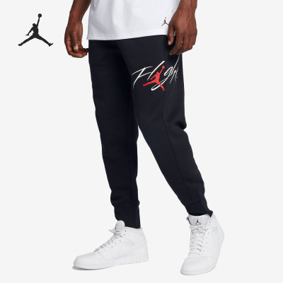 耐克男舒适跑步运动休闲收脚长裤