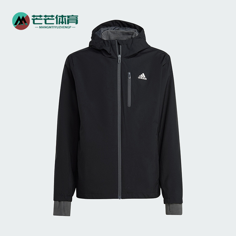 Adidas/阿迪达斯正品J 2IN1 JKT大童拉链连帽长袖运动外套IV9508