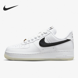 耐克官方正品 DX2307 Air 1女士低帮轻便休闲板鞋 100 Force Nike