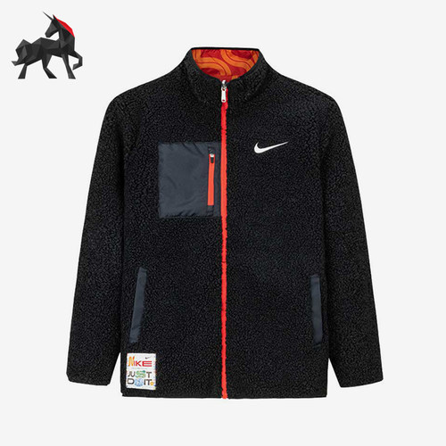 Nike/耐克正品2025冬季款大童日常立领保暖双面穿外套IF3752-010