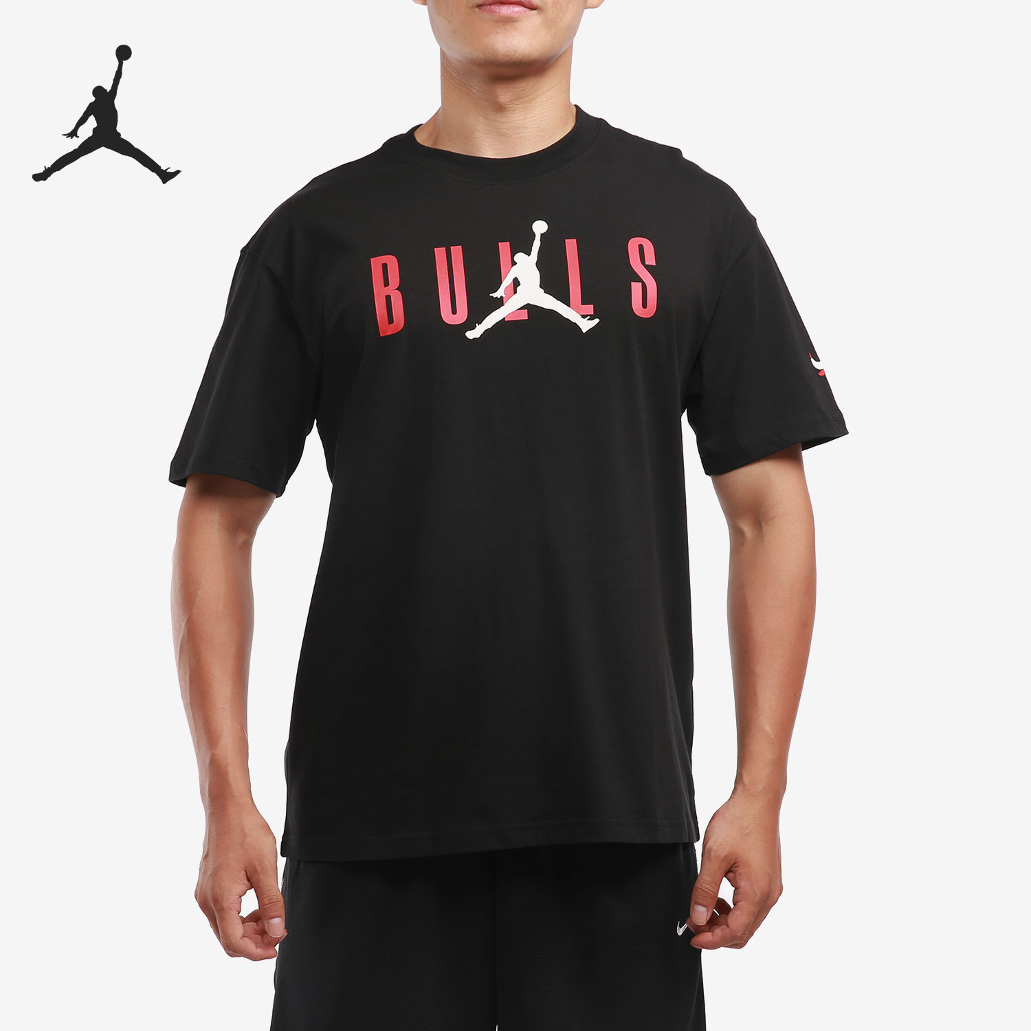 耐克芝加哥公牛队NBA男子短袖