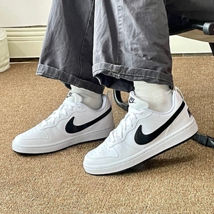 Nike耐克鞋子正品白色低帮板鞋女鞋简版空军一号运动鞋新款休闲鞋