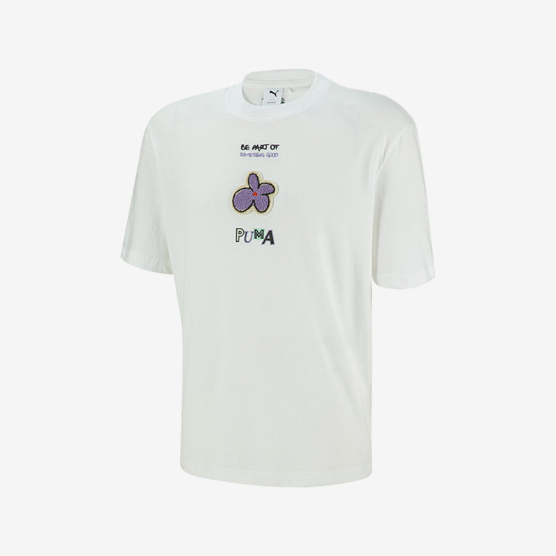 Puma/彪马官方正品运动休闲男女同款时尚印花圆领T恤539982-02,运动服/休闲服装,运动T恤,淘宝优惠券,粉丝福利购,淘宝优惠卷