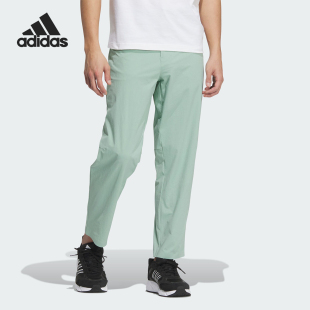梭织凉感运动休闲九分裤 26夏男士 JD5230 阿迪达斯正品 Adidas