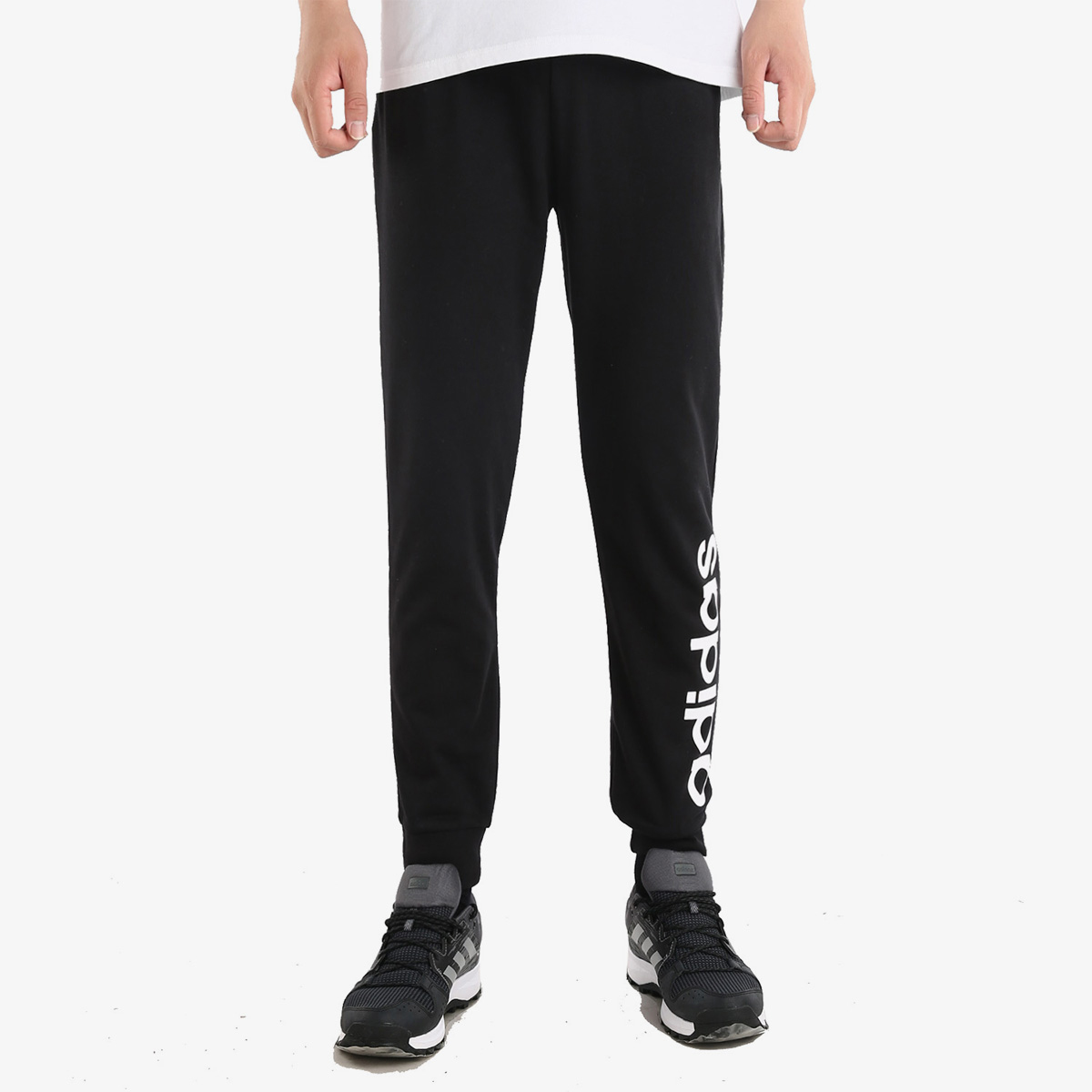 Adidas/阿迪达斯正品 男裤NEO 新款小脚 收口卫裤长裤 EI4671