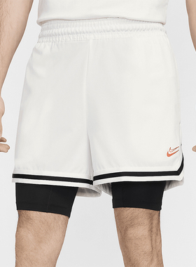 Nike/耐克正品新款男士二合一夏季梭织篮球短裤FN8097-133