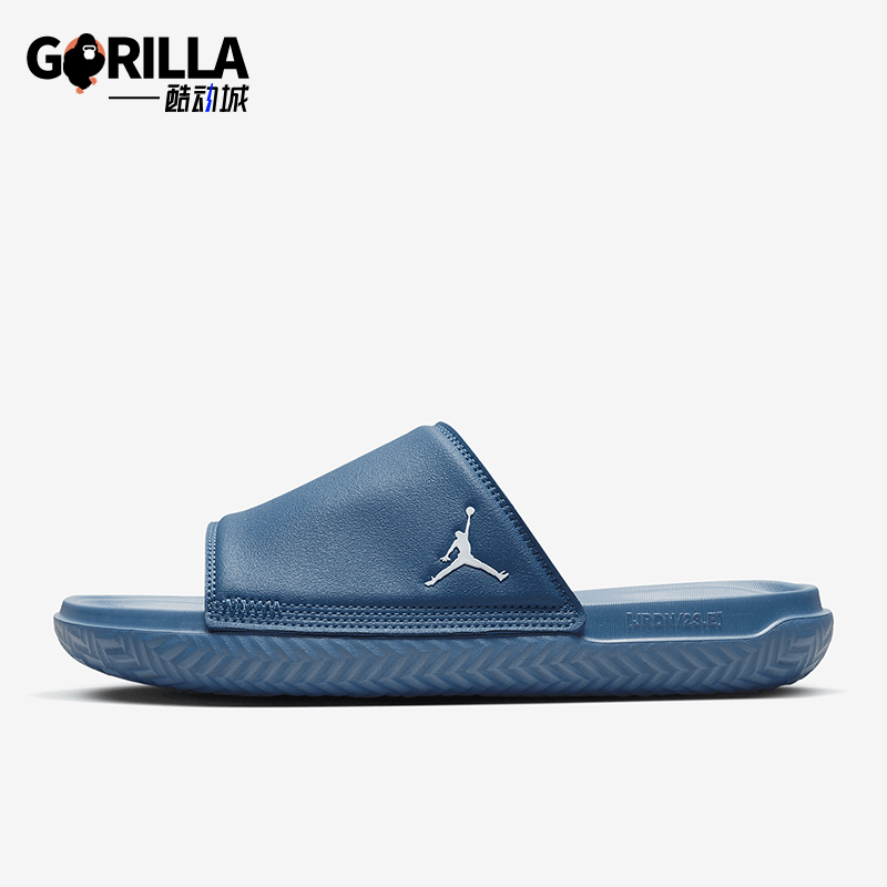 Nike/耐克正品Jordan Play男士运动休闲防滑一字拖鞋DC9835-400