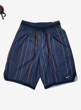 Nike/耐克正品Dri-FIT 男士透气竖条纹篮球运动短裤DX0254-410