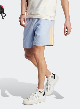 Adidas/阿迪达斯正品三叶草夏季新款男子针织透气短裤IT8186
