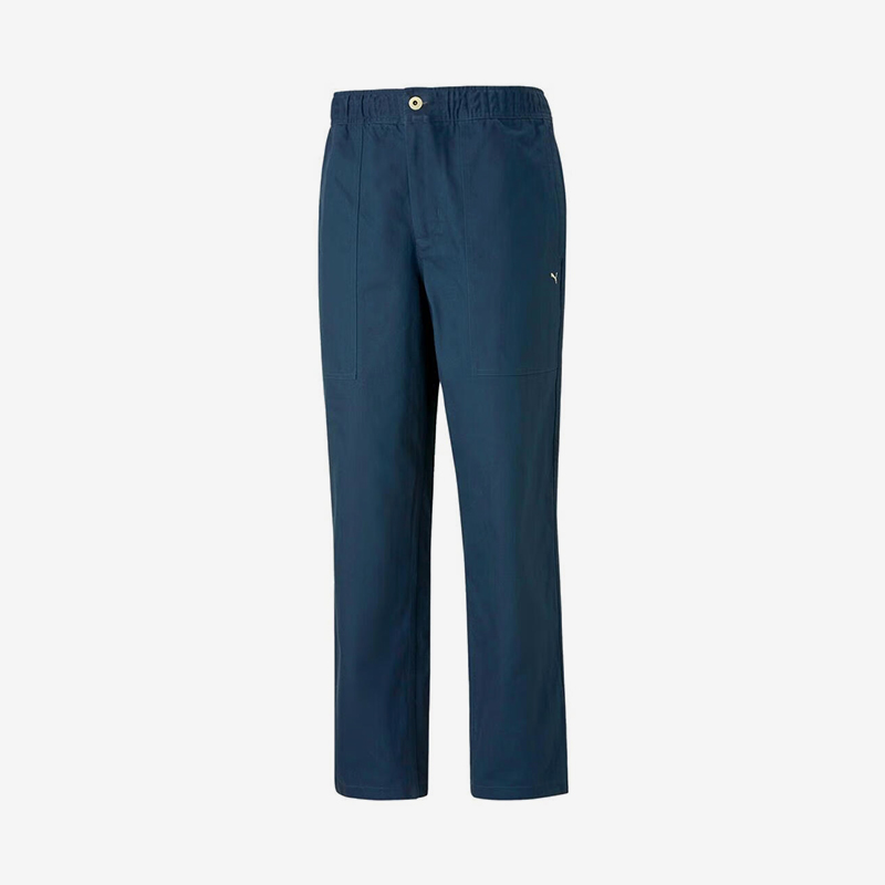 彪马男女同款简约运动针织长裤