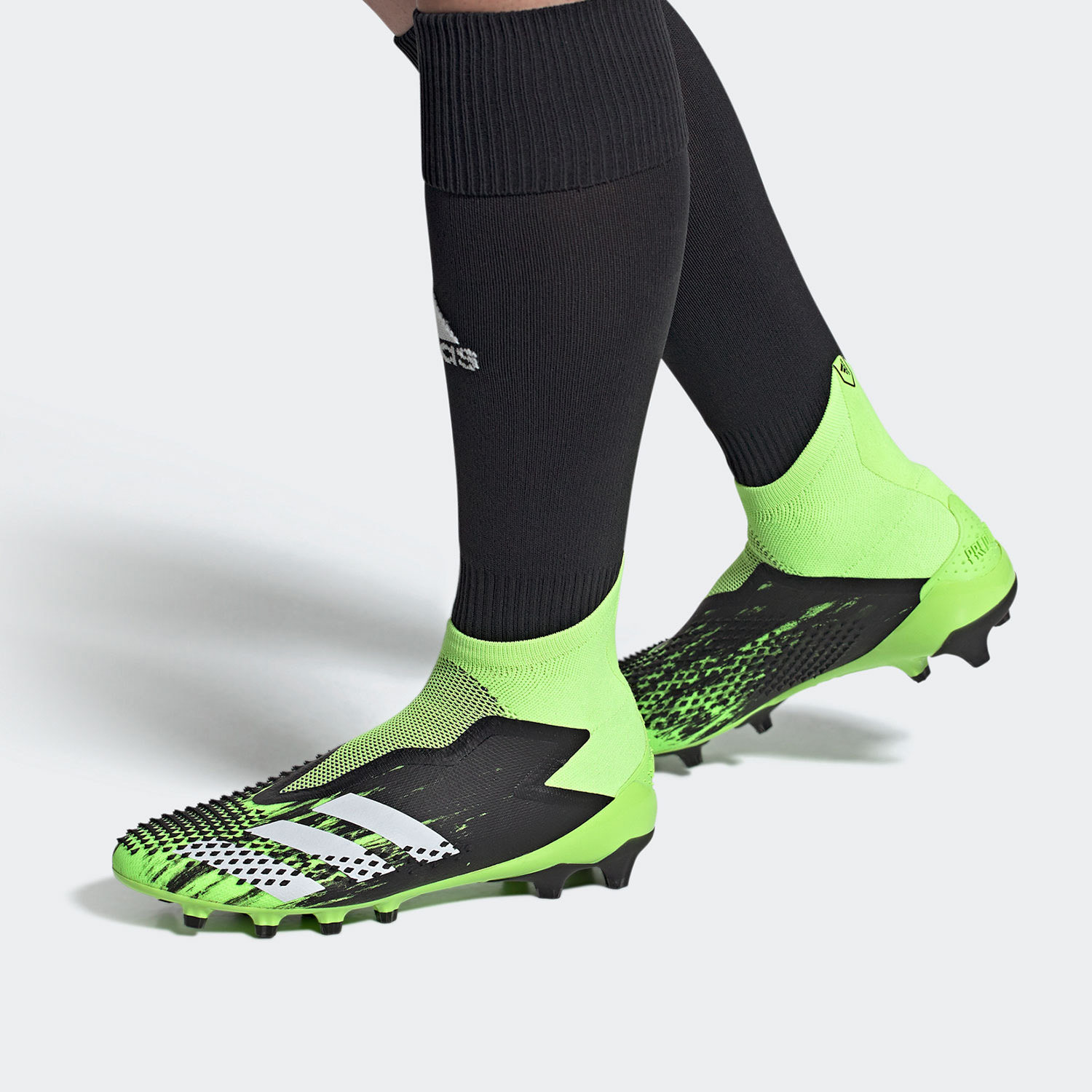 Adidas/阿迪达斯正品 Predator 20+ AG人草比赛男足球鞋FW9762