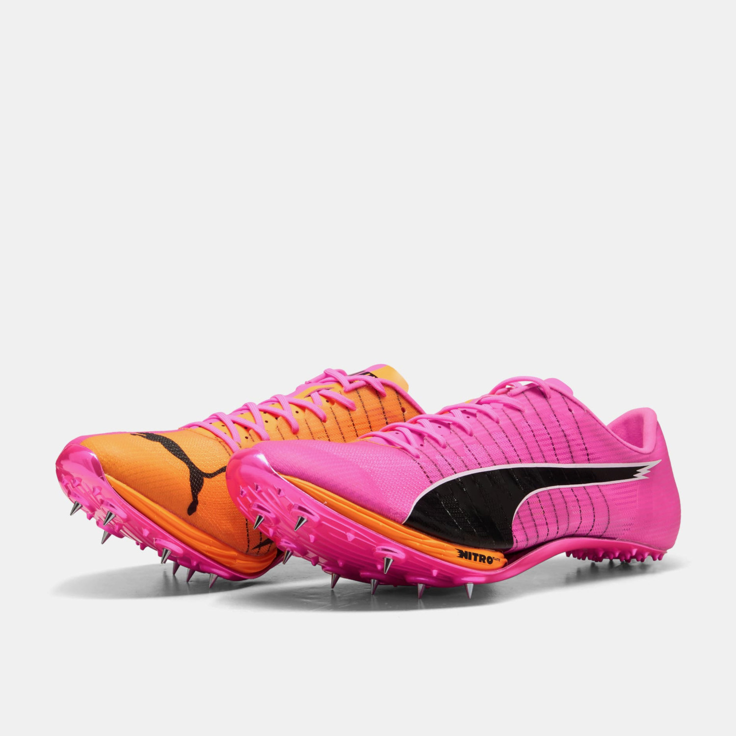 Puma/彪马官方正品四季款男女同款时尚缓震运动短跑钉鞋313742-01