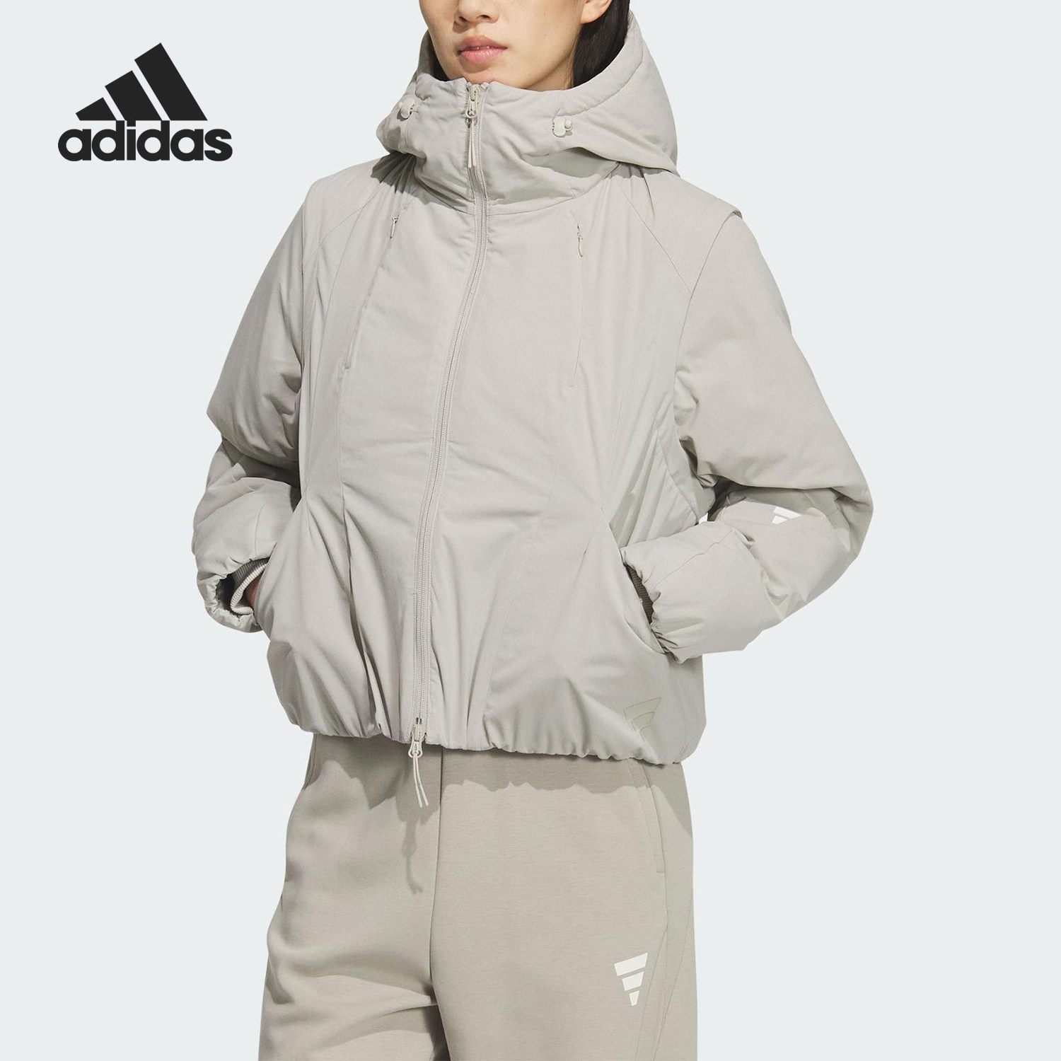 Adidas/阿迪达斯官方正品冬季女士保暖运动经典连帽棉衣KS0073,运动服/休闲服装,运动棉衣,淘宝优惠券,粉丝福利购,淘宝优惠卷