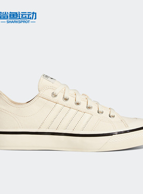 Adidas/阿迪达斯正品三叶草Nizza RF 74 男女低帮透气板鞋 GX8340
