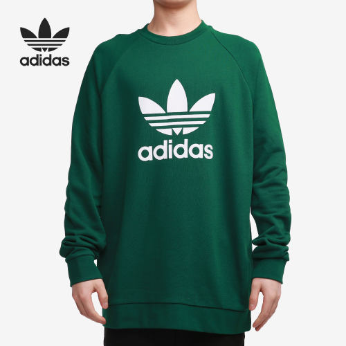 套头卫衣阿迪达斯运动男子