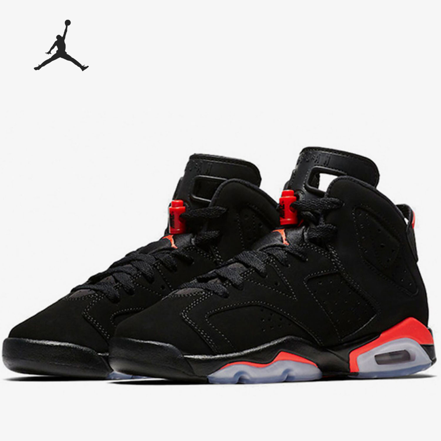 Nike/耐克正品高帮大童训练实战耐磨舒适运动篮球鞋 384665-060