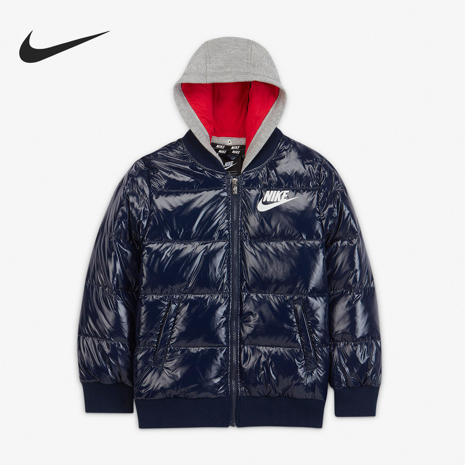 Nike/耐克正品休闲儿童时尚潮流运动保暖羽绒服 HA5144-495