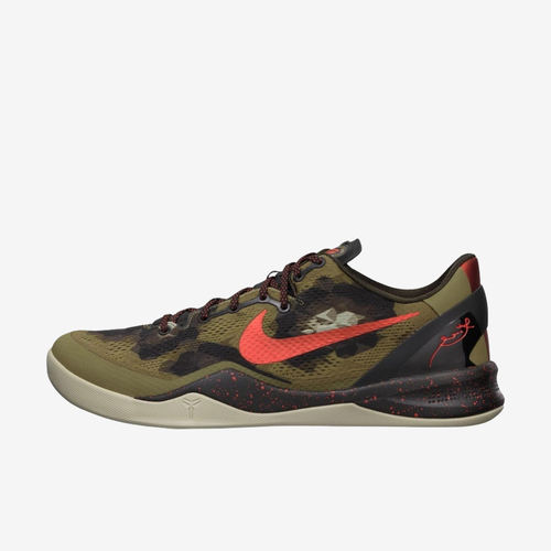 Nike耐克正品Kobe 8男子防滑Lunarlon低帮系带篮球鞋555035-300